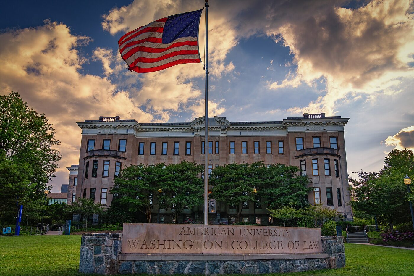American University campus