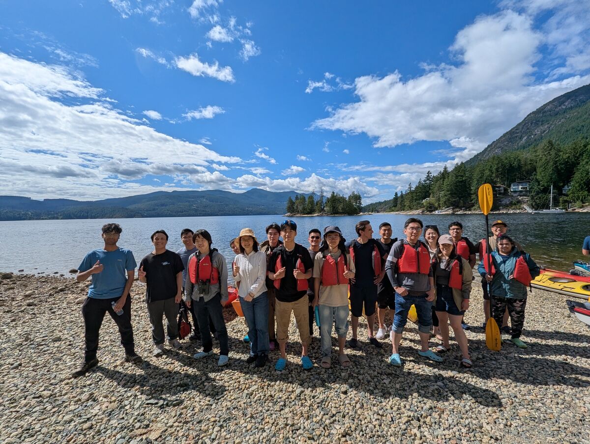 ISMP mentors and students together